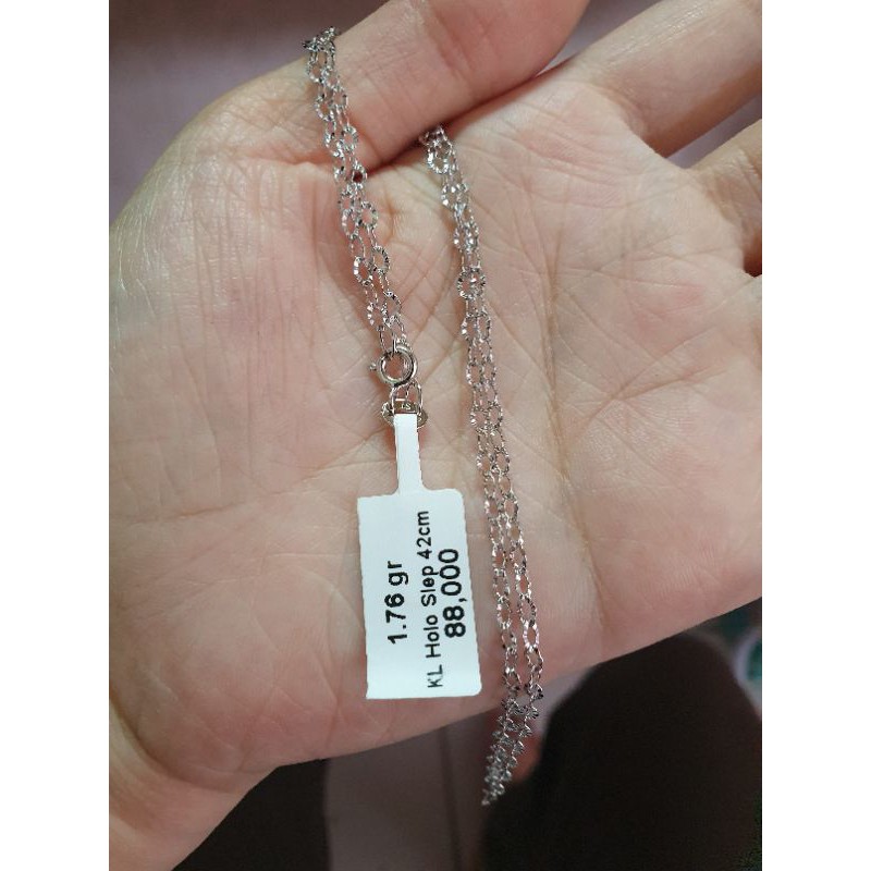 Rantai Kalung Silver 925 lapis emas