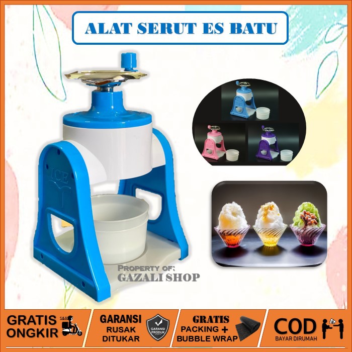 ALAT SERUT ES BATU MANUAL SERUTAN ES BATU MESIN PENGHANCUR ES BATU