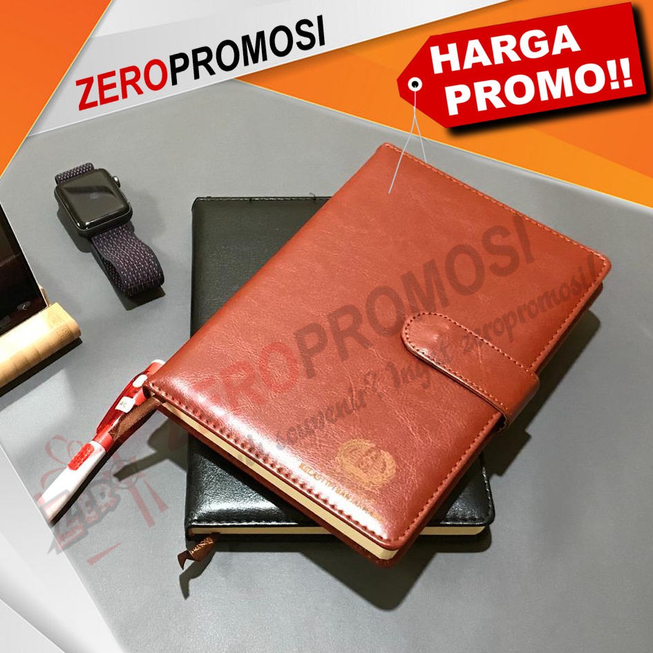 

Barang Promosi Agenda Kulit AGK-01 Custom untuk souvenir kantor