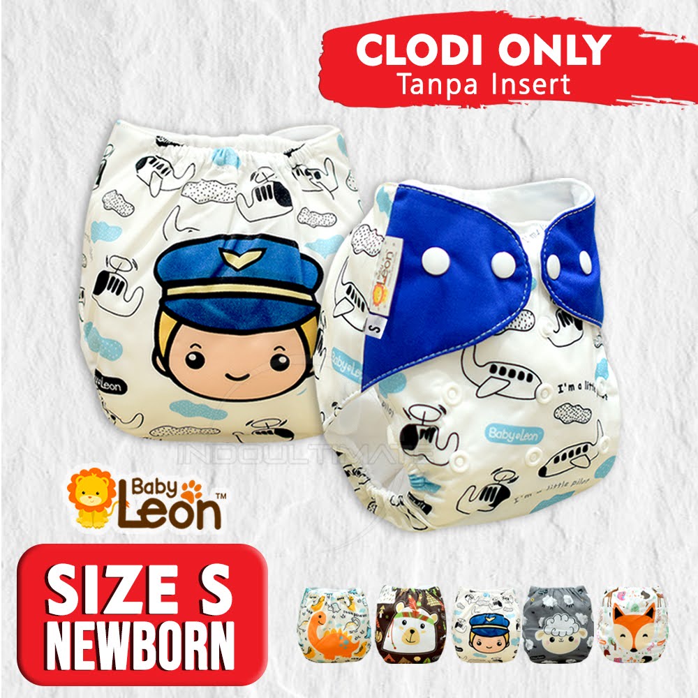 BABY LEON Cloth DIaper diapers CLODI SERI EDUKASI (Clodi ONLY Insert tepisah) Baby Leon Cloth Diaper Bayi Baby Popok Kain cuci ulang Bayi CB-633 CB-733 Celana Popok alas perlak ompol pospek gurita bayi Daya Serap Tinggi