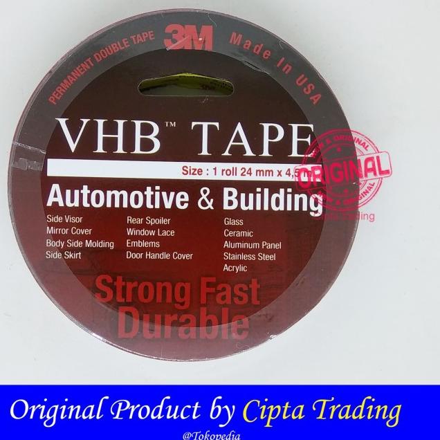 

♬ 3M VHB Tape (Double Tape- 24mm x 4,5 m) ✷