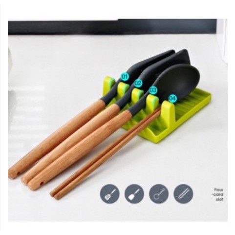 [DAPUR] - Alas Tatakan Sendok, Spatula / Plastic Spatula Stand