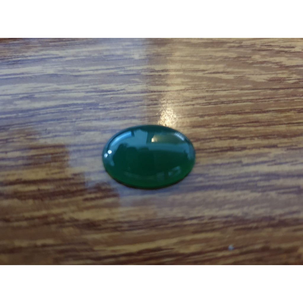 NATURAL GREEN TOPAZ-GREEN CHALCEDONY