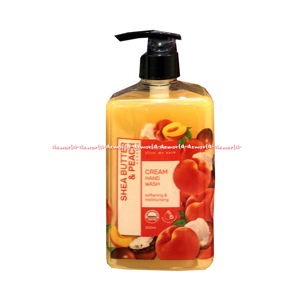 Watsons Cream Hand Wash 500ml Shea Butter Peach Tropical Berry &amp; Coconut Sabun Wangi Krim Wangi Buah Watson Shibainc Seabutter Handwash