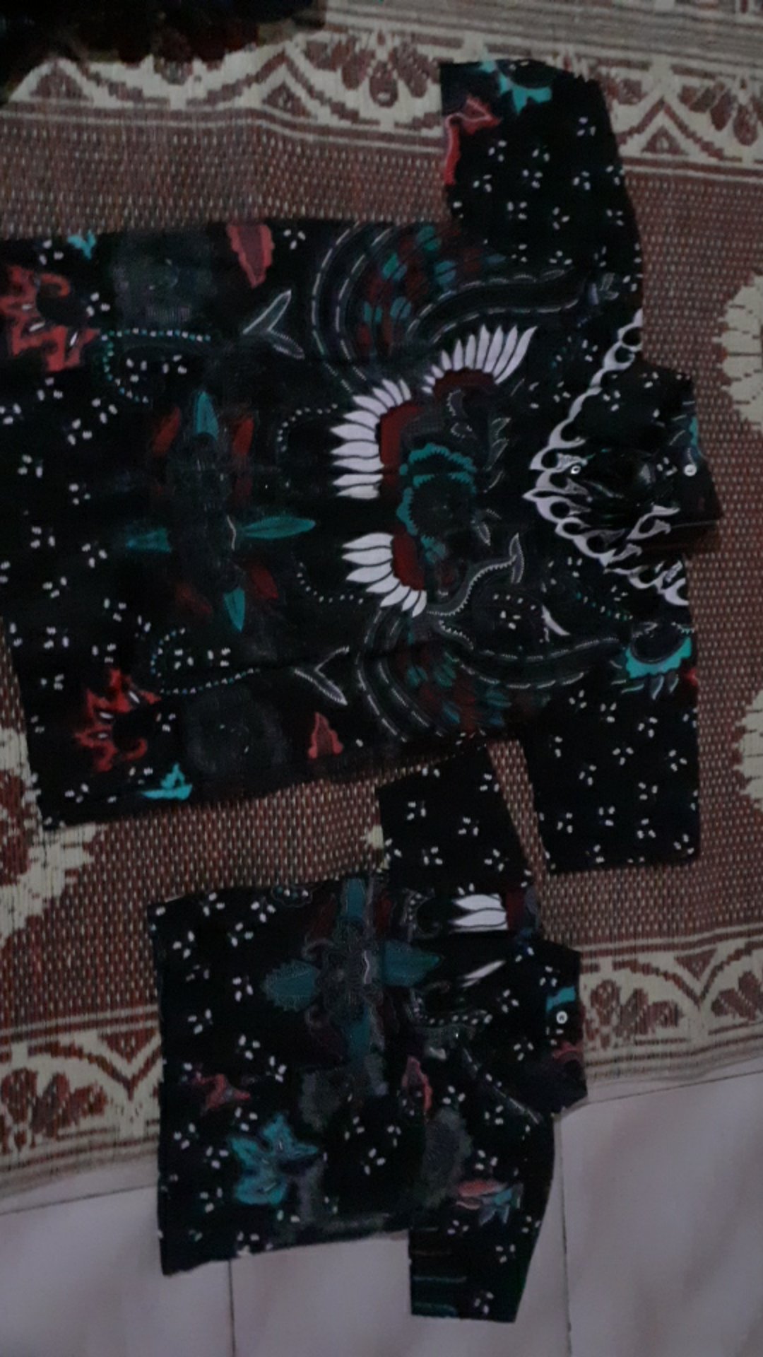 Batik Couple Keluarga Terbaru Sania Ruffle Ori Ndoro Jowi Dnt Kupu Abu