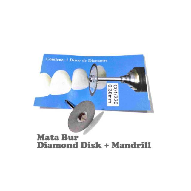 Mata Bur diamond disk with handle stick