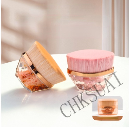 Brush Makeup Bentuk Hexagon Untuk BB Cream / Blush On / Bedak / Foundation