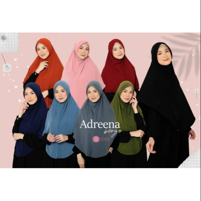 ZIZARA BERGO ADREENA 1 PAD L JERSY BERGO HARIAN DAILY ADEM