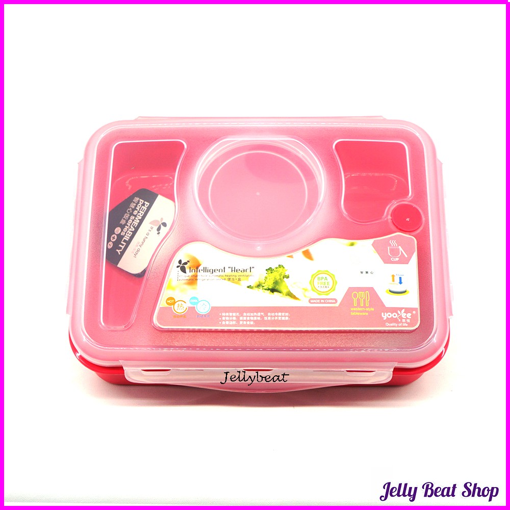 Lunch box 4 dan 5 sekat / tempat kotak makan soup sup