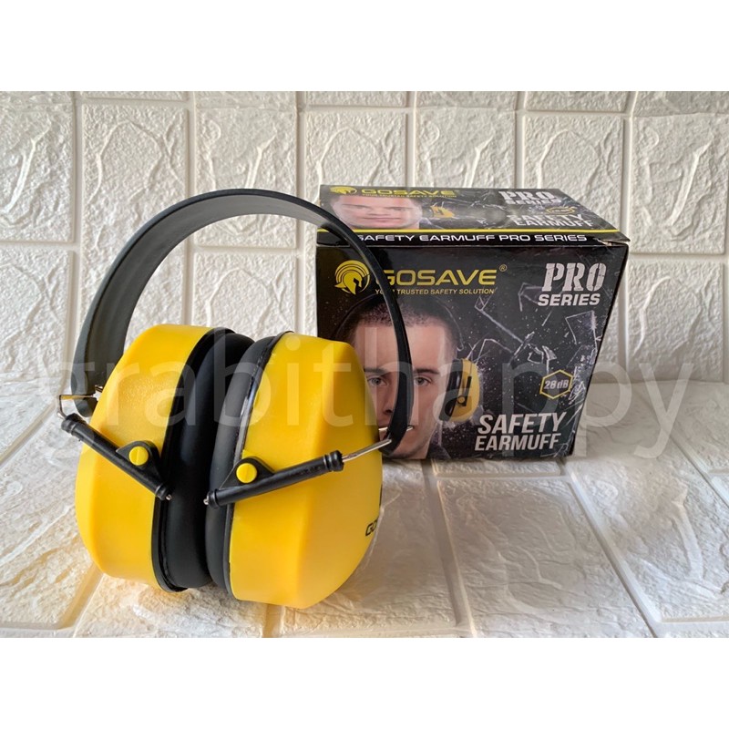 EARMUFF PRO SAFETY SERIES // PENUTUP TELINGA 28dB - GOSAVE