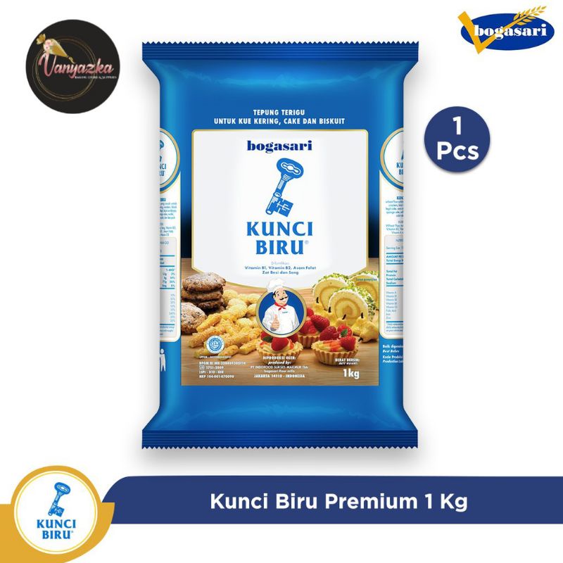 

Tepung Terigu Kunci Biru 1kg
