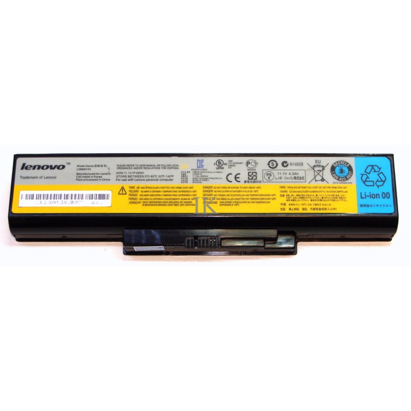 Baterai Lenovo E43 K46 K43 L09M8D21, L09M6D21, L10P6Y21 ORIGINAL