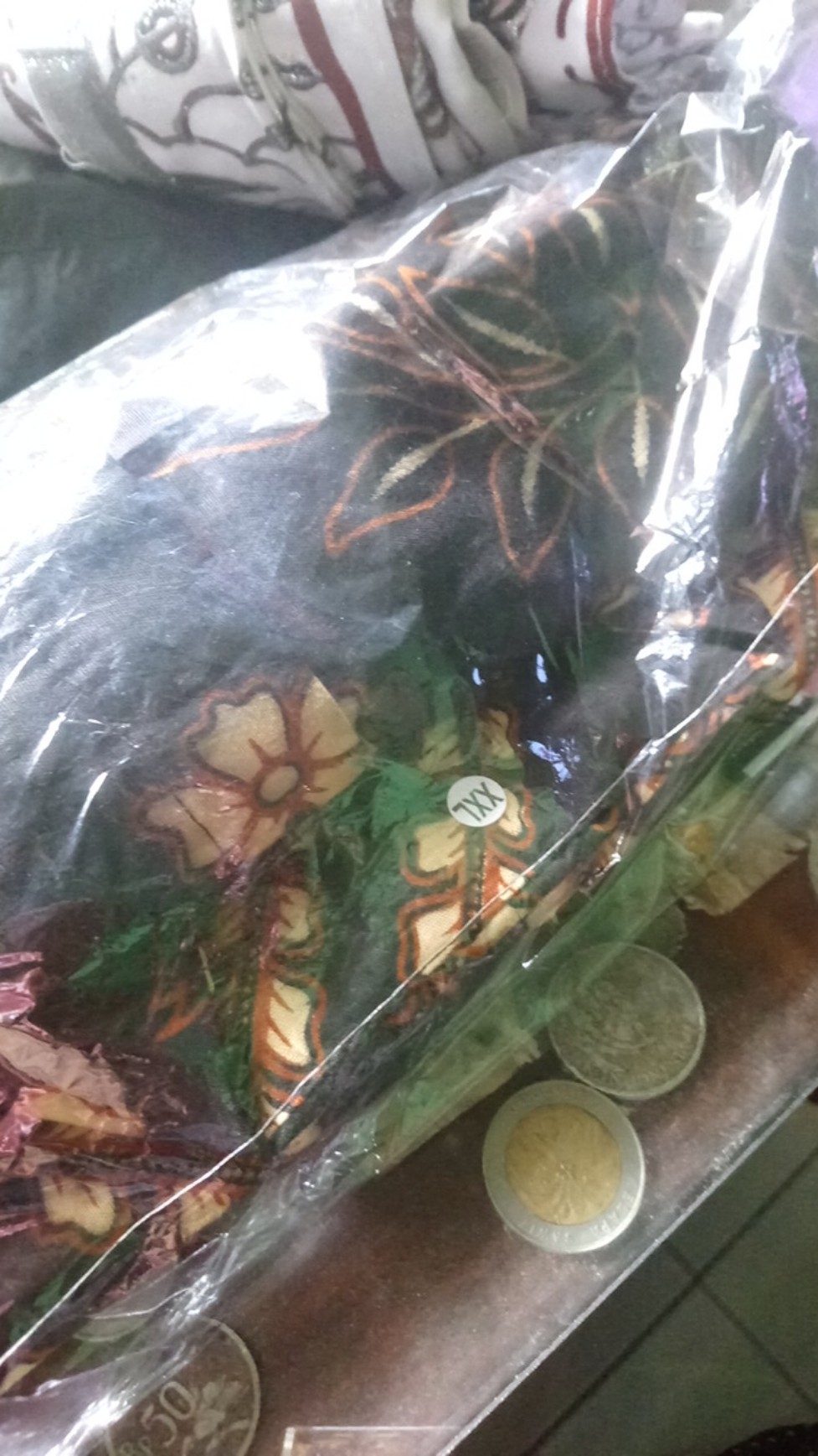 Bswart Batik Hrb026 Kenongo Hem Pendek Padi Pekalongan M L Xl Batik Pria Murah Modern Grosir