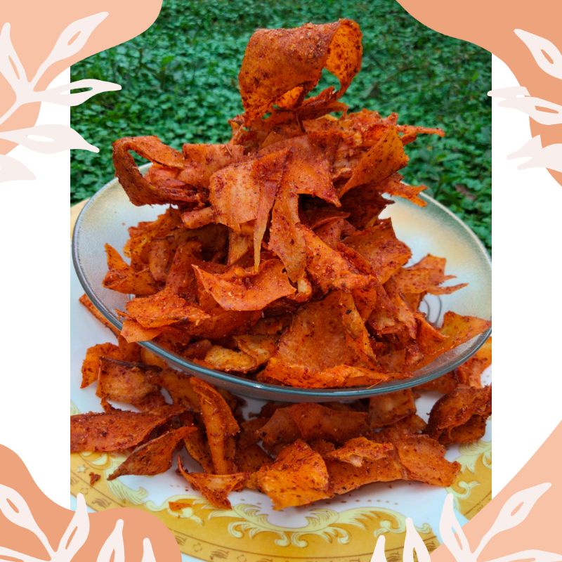 

Esculenta Chips | Keripik Singkong Pedas 300gram Pedas Gurih bikin Nagih