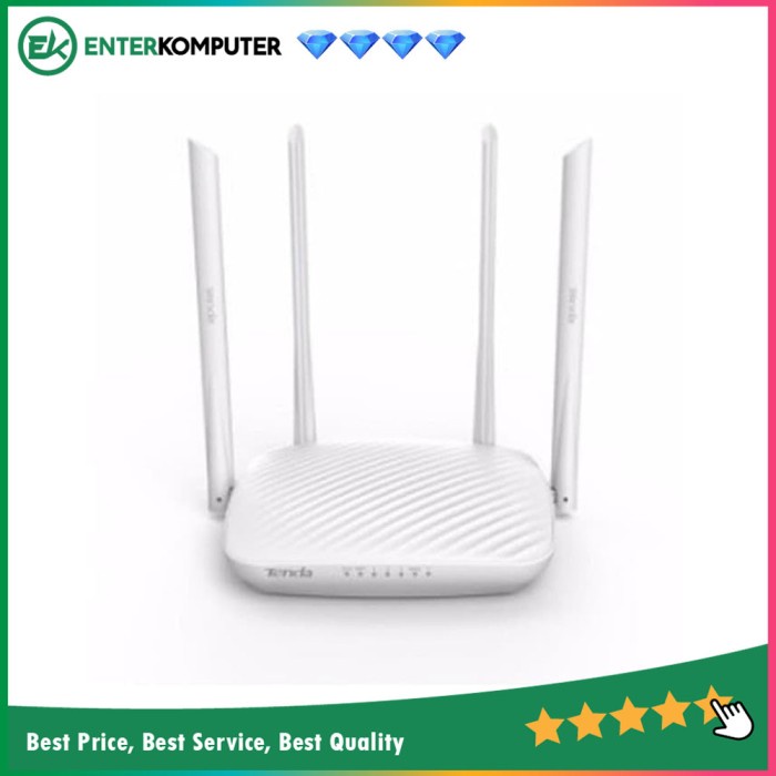 Tenda 600Mbps Wireless Router 4 Antenna - F9