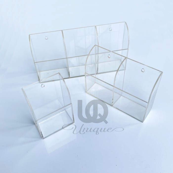 Tempat Remote AC Akrilik - Box Remot TV Acrylic