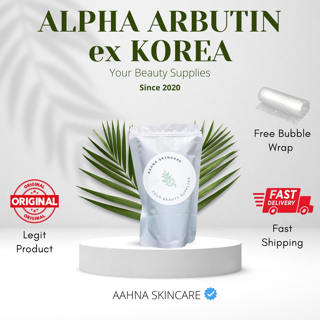 Alpha Arbutin Korea Pemutih Kulit Alfa Arbutin Alpa Arbutin Korea 100 gr