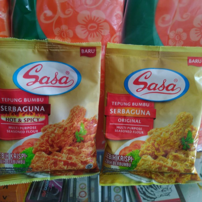

PROMO Sasa tepung bumbu serbaguna lebih krispi lebih berbumbu harga murah
