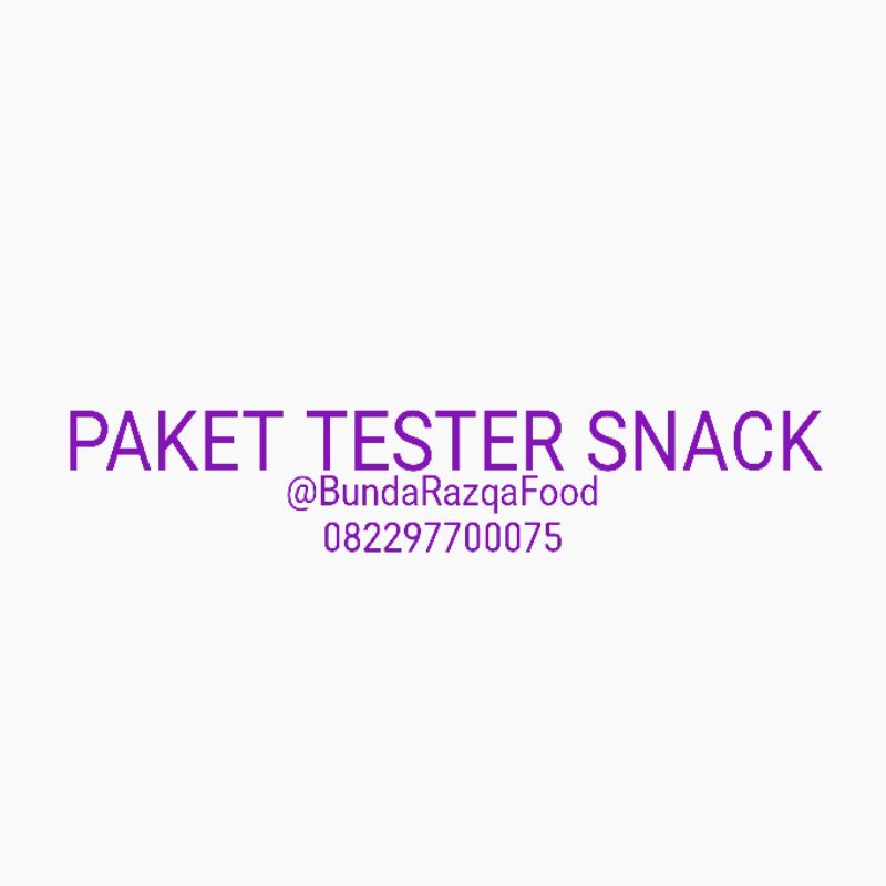 

PAKET SNACK CEMILAN EKONOMIS