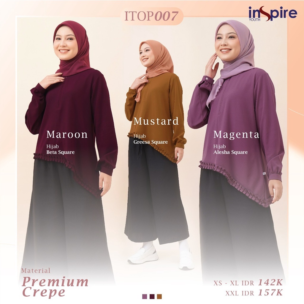 Inspire Youth ITOP 007 Blouse Terbaru 2022