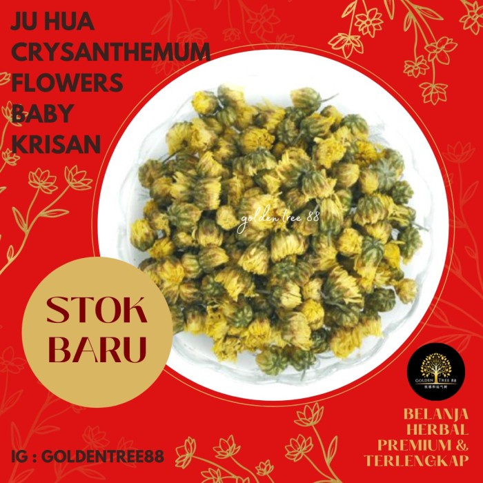 

(25 gram) TEH BABY KRISAN / CHRYSANTHEMUM TEA / TEH KRISAN (BERKUALITAS)