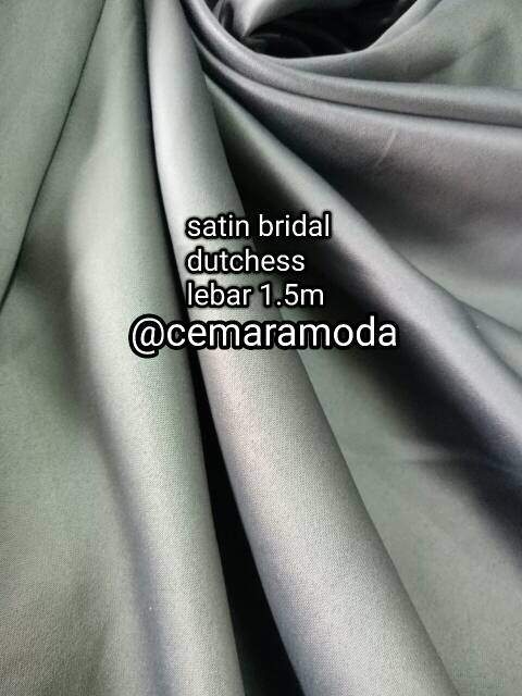 Kain satin bridal / kain dutchess PER 0.5M / duches dutches duchess / duces / satin bridal / saten bridal / kain kebaya evening dress wedding dress / kain bridesmaid daleman dalaman furing