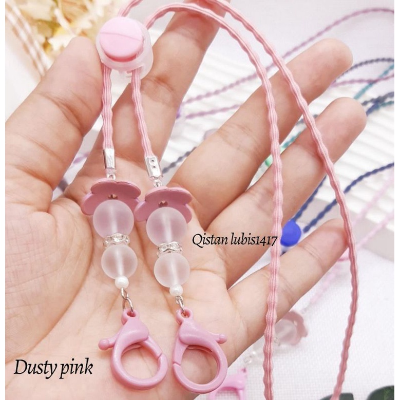 Strap Annaya bead ice di kemas plastik ziplok