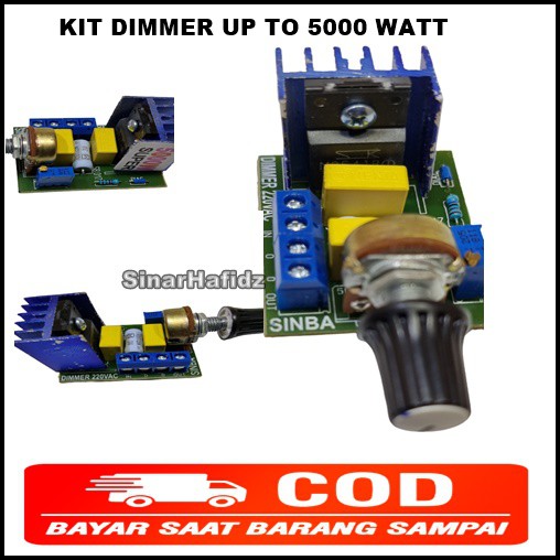 kit dimmer 5000w