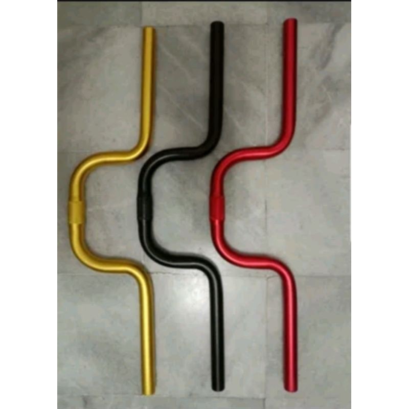 handlebar stang stir seli sepeda lipat minion Brompthon Alloy