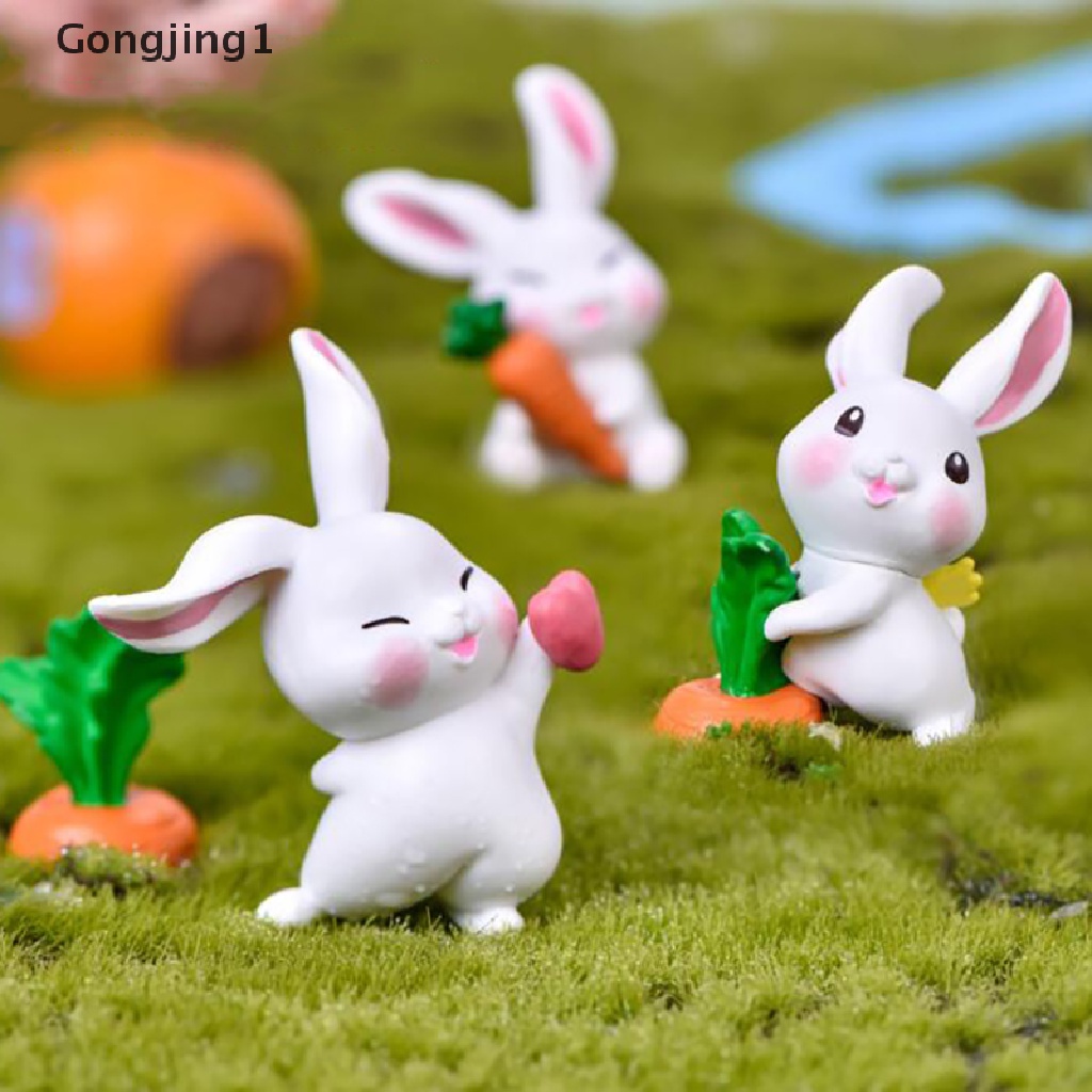 Gongjing1 Miniatur Kelinci Untuk Dekorasi Taman Minifairy Gardenrumah Boneka