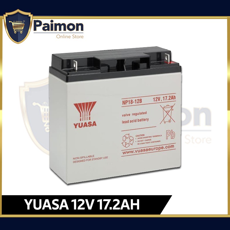 Aki Kering Yuasa 12V 17.2AH