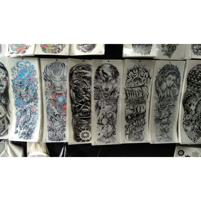 Tatto Temporary Full Lengan