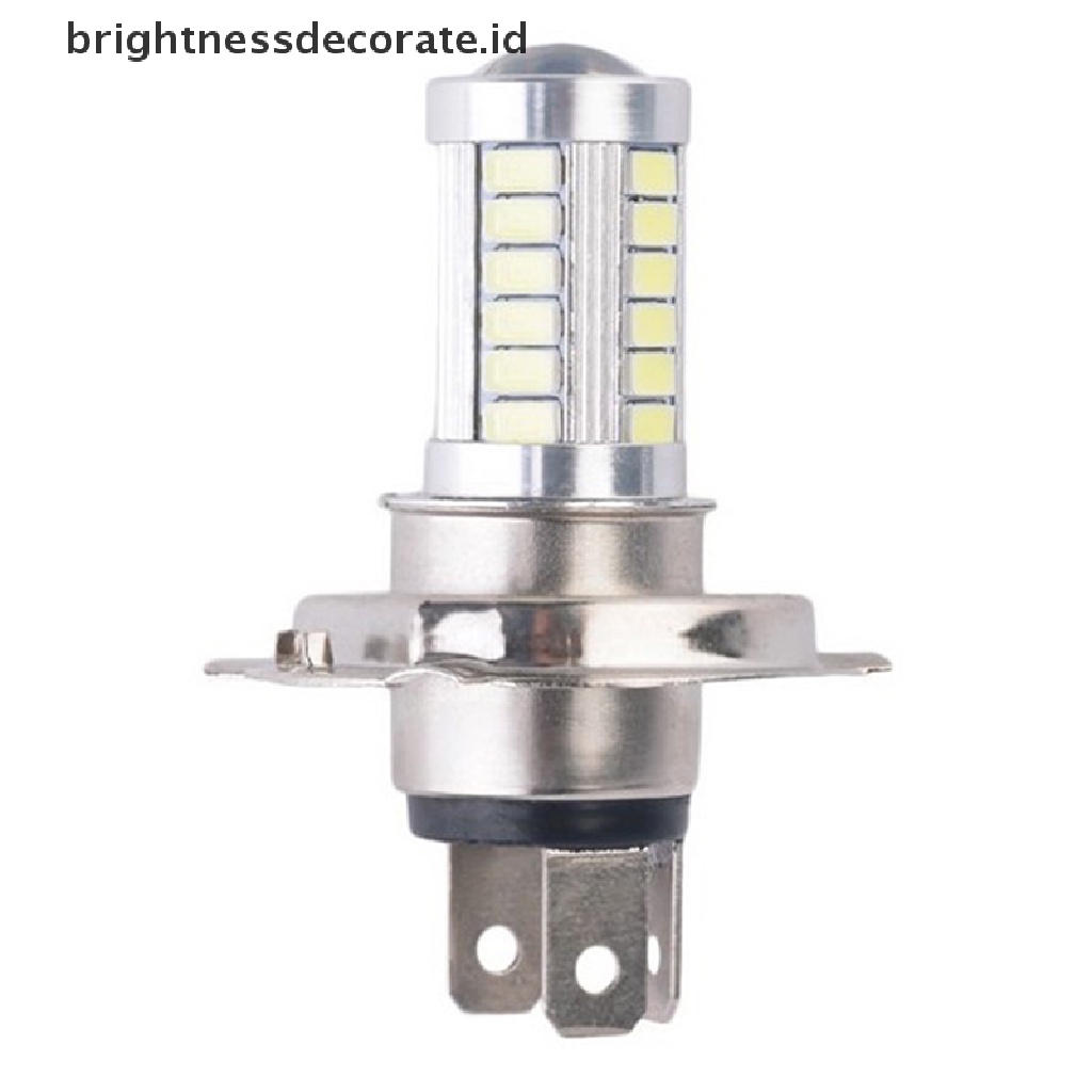 Lampu Kabut Depan H4 33smd Led Warna Putih Untuk Mobil / Motor