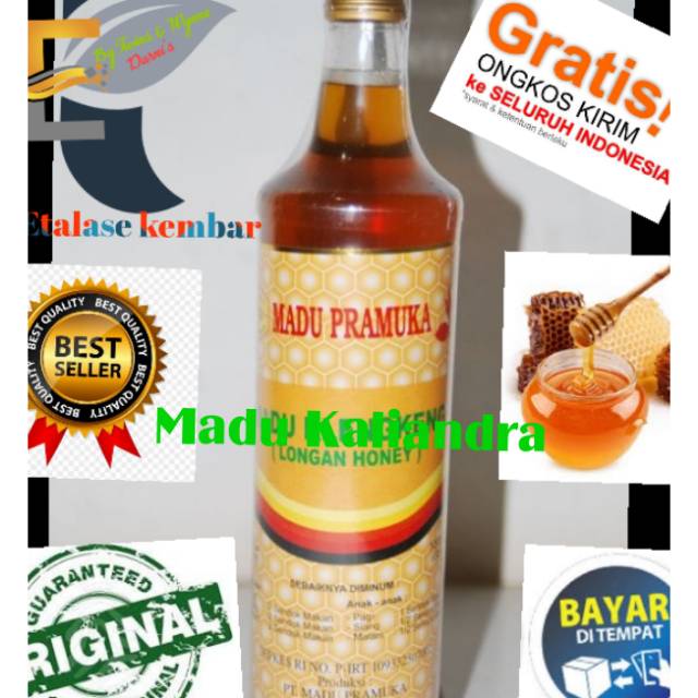 

(COD)Madu Kaliandra 650ml dari Madu Pramuka