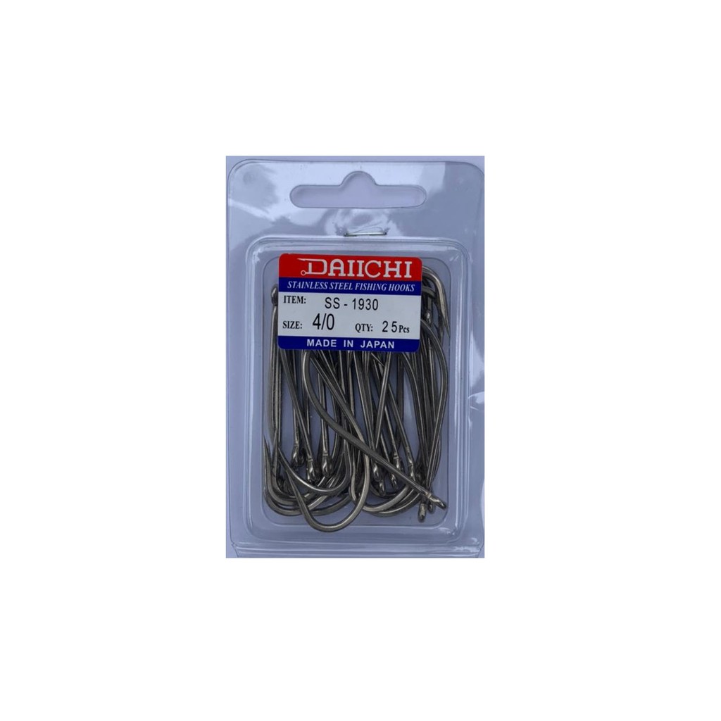Kail Pancing Daiichi Stainless Steel Fishing Hooks SS-1930