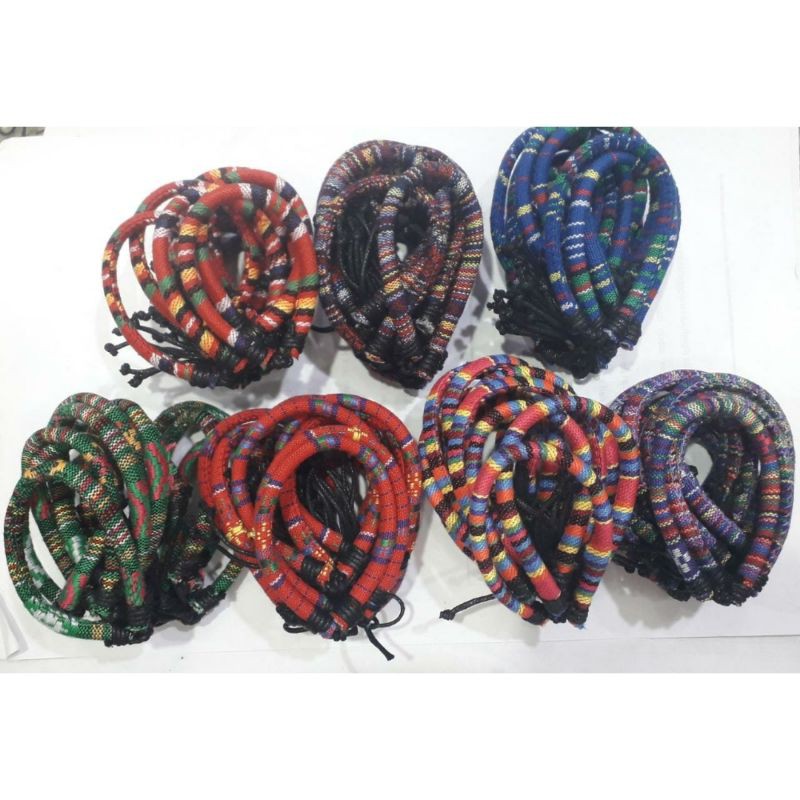 Gelang Tali SONGKET Etnik Per Lusin Grosir