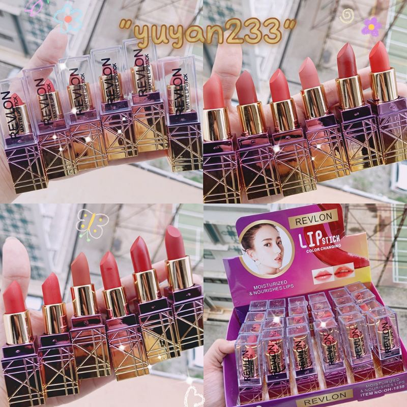 PROMO PER12PCS!!!LIPSTIK MATTE REVLON ZG-8920/OH-1538/ZG-7134