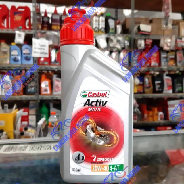 CASTROL ACTIVE MATIC OLI MOTOR 20W-40 0.8 Liter