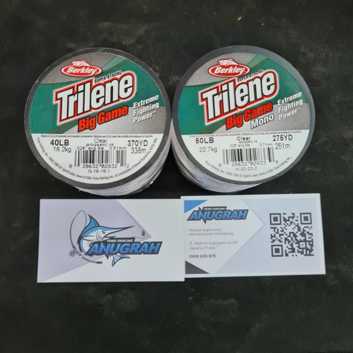 senar berkley triline big game aslioriginal - 20lbs