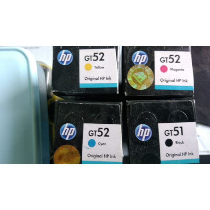tinta ink hp gt52 gt 52 gt51 gt 51 hp deskjet