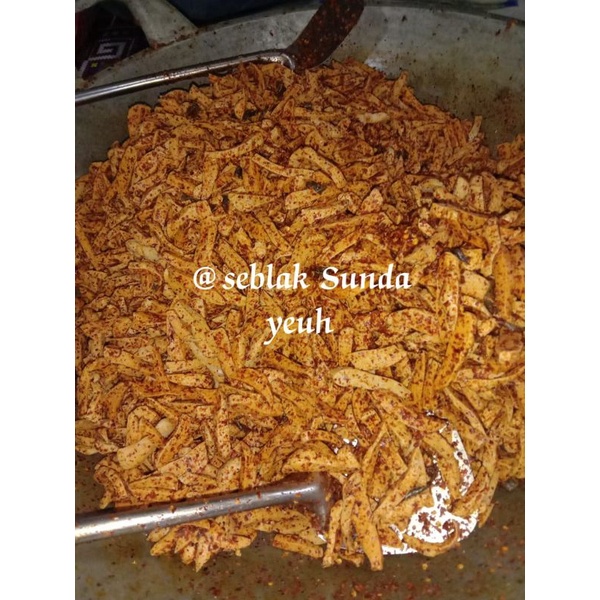 

Seblak basreng extra pedas 500gram