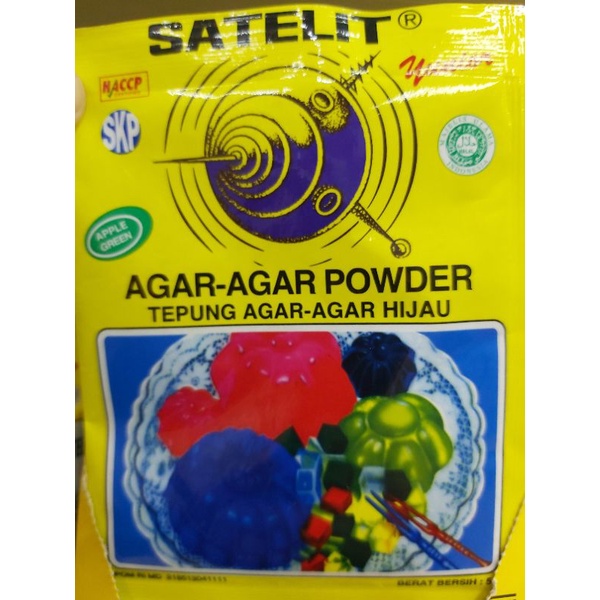 

Agar Agar Satelit 5 gram all varian