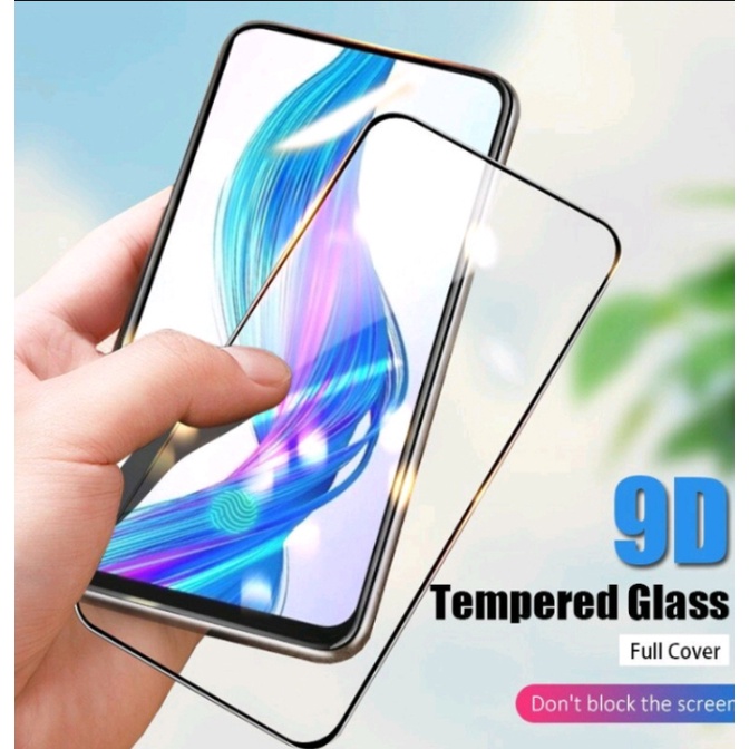 TEMPERED GLASS LAYAR FULL COVER REDMI NOTE9/NOTE 9 pro
