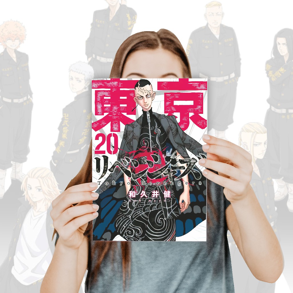 Poster Anime Tokyo Revengers Koleksi A4 - Takemichi Mikey Draken Baji Kazutora-20 TR