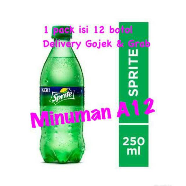 Sprite botol pet 250ml
