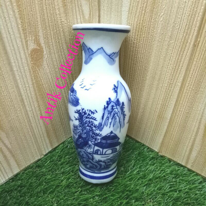 Vas Bunga Keramik Antik / Pot Bunga Antik Vintage
