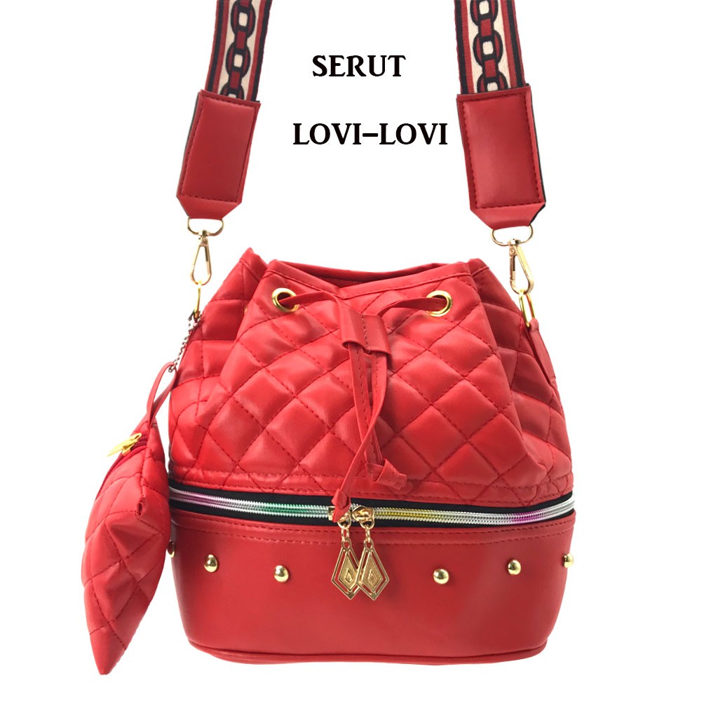  TAS  SERUT LOVI LOVI FASHION WANITA IMPORT BATAM MURAH 