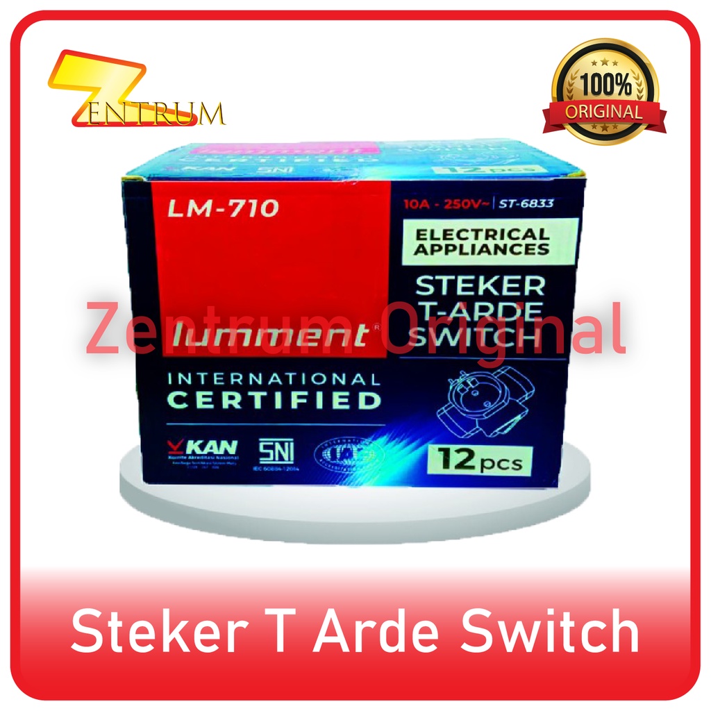 Steker T Arde Switch Lumment SNI