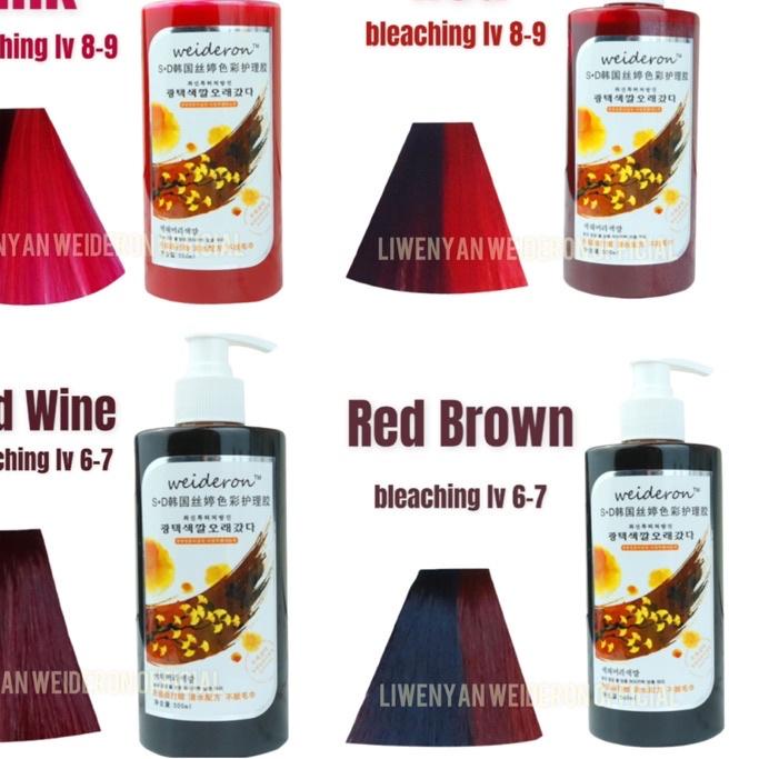 WEIDERON WATER INTENSE COLOUR / Shampoo Purple / Shampoo Silver .,