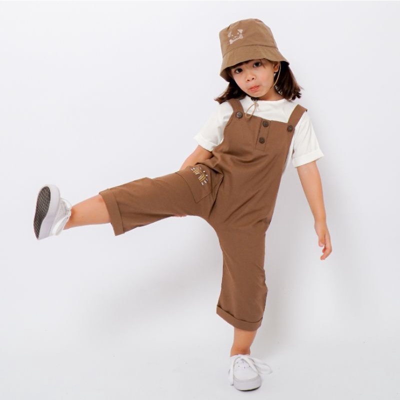 NARA OVERALL - Promo 10.10 Overall Anak Jumper Bayi Baby Kids Cewek Cowo Perempuan Laki Katun Lucu Murah 1 2 3 4